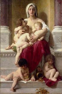 Charity by William Adolphe Bouguereau
